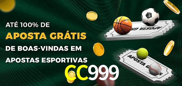 CC999 Ate 100% de Aposta Gratis